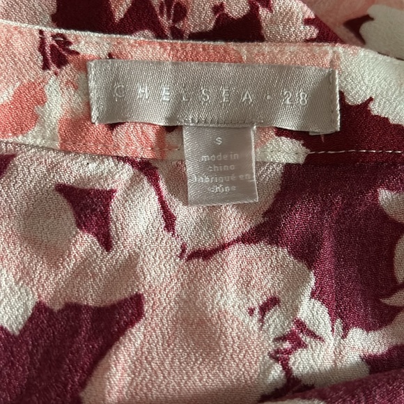 🎈3/$25🎈NWOT Chelsea 28 Floral Midi Skirt - Picture 5 of 5